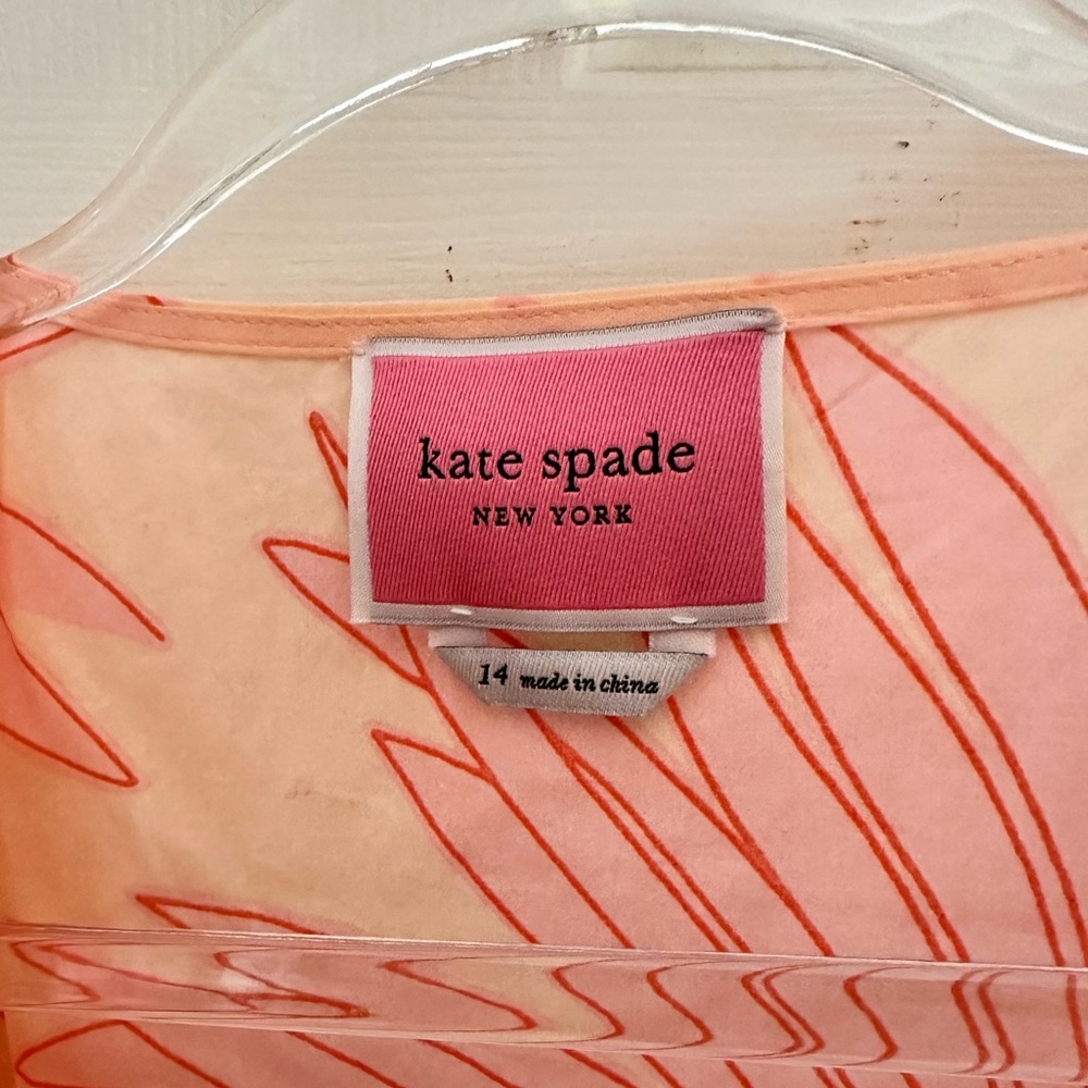 Kate Spade flower wrap dress - Picture 2 of 6